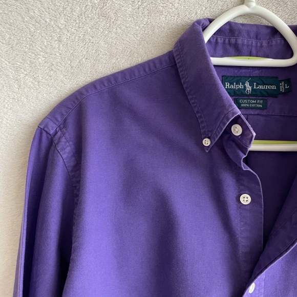 Ralph Lauren Custom Fit Dress Shirt. - Picture 5 of 7